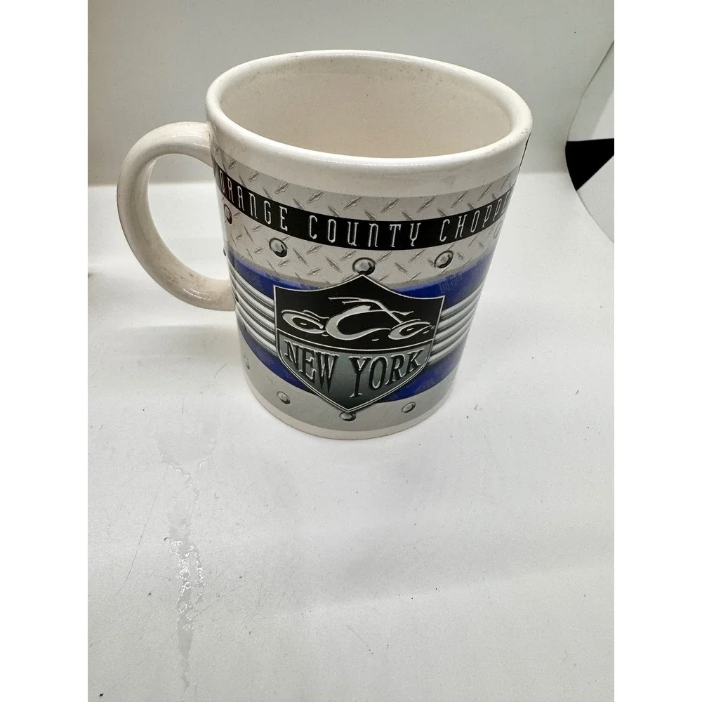 West Coast Choppers Jesse James Diecast Bikes & Orange County Choppers Mug‎ Set